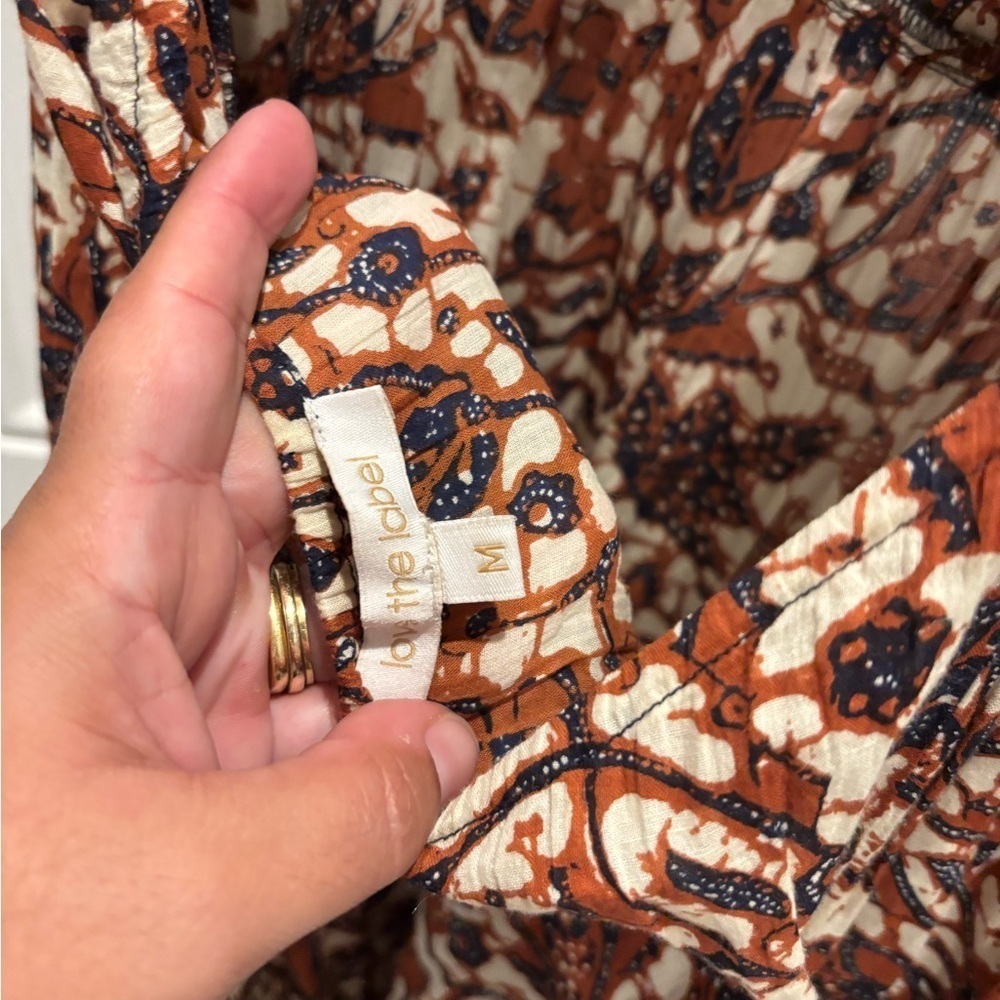 Love The Label by Anthropologie Mirabelle Ruffle Floral Maxi Dress - Picture 6 of 7